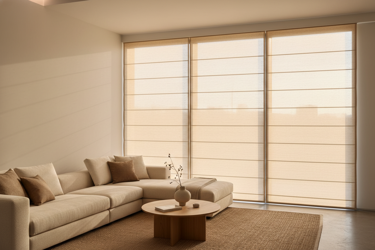 Stop Buying White Blinds: The Case for Smart Beige Roman Shades