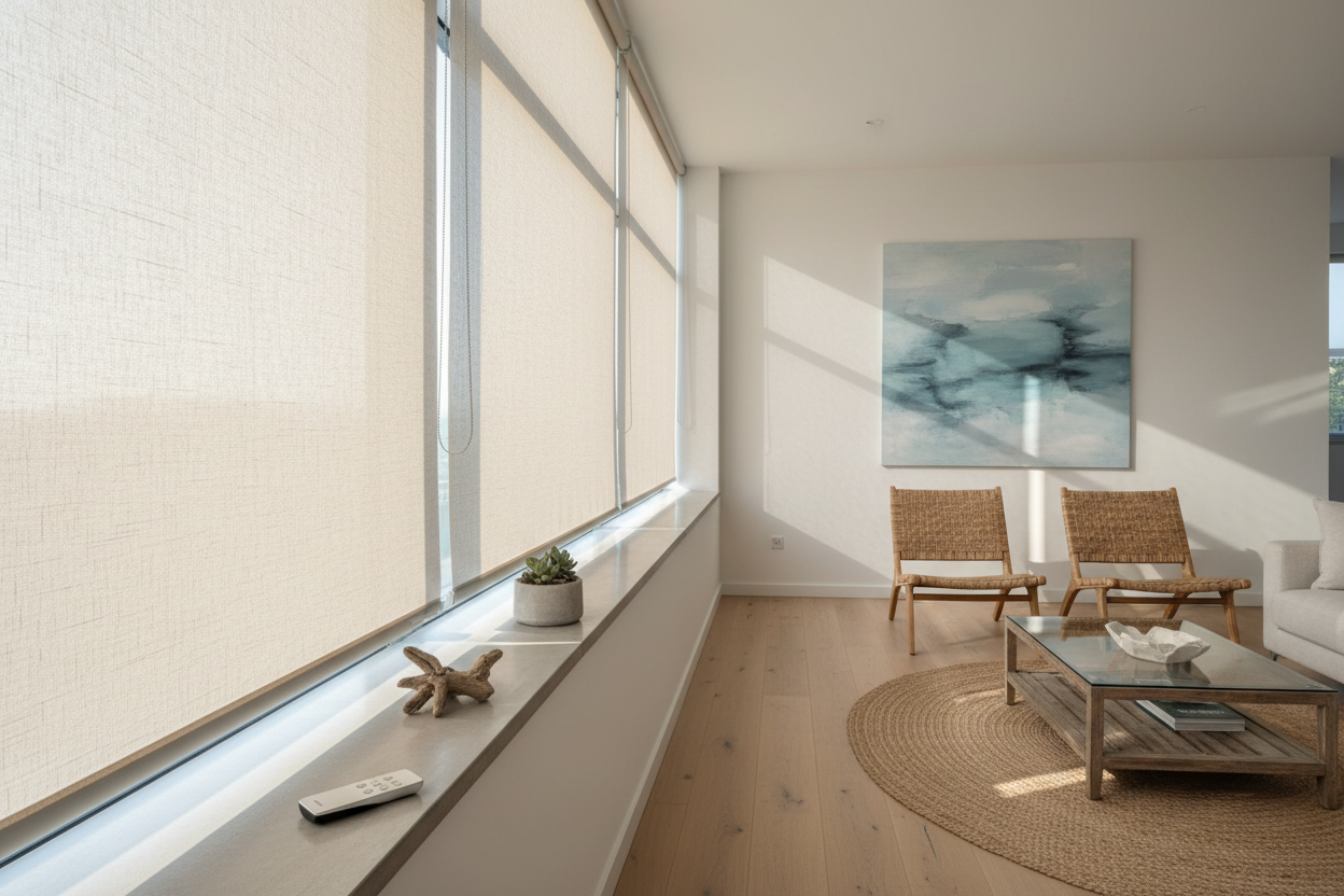 The Coastal Decor Trap: Why Smart Nautical Blinds Are All You Need
