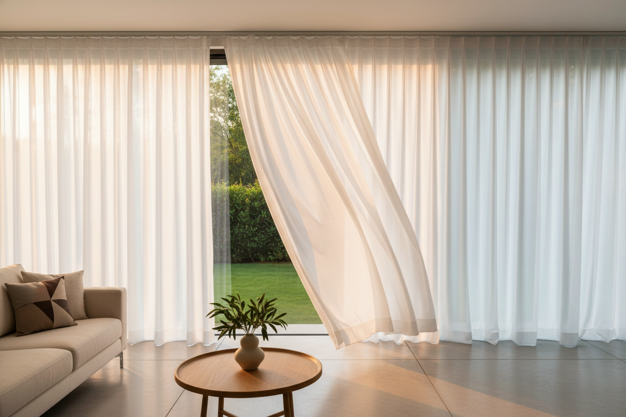Your Bulky Blinds Are Draining Batteries (Enter Flat Front Roman Shades)