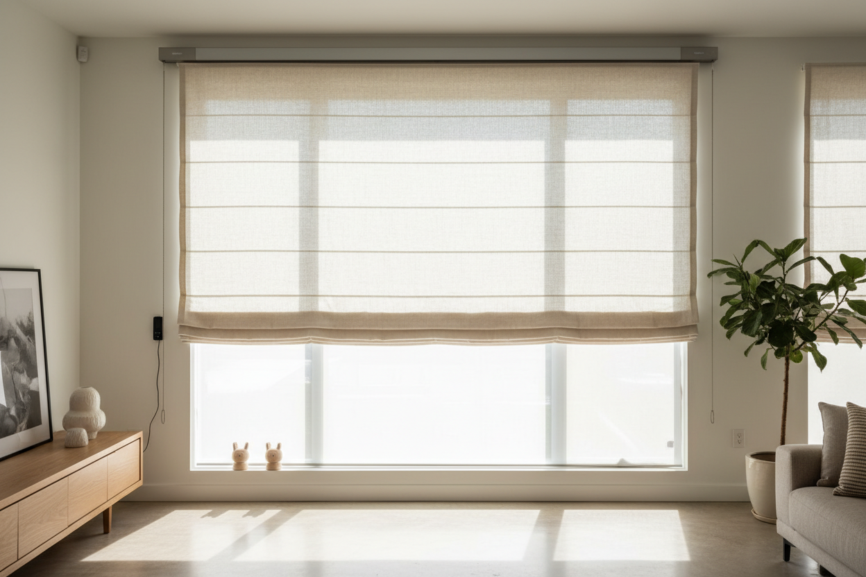 My 100-Inch Problem: Automating a Roman Shade Large Window