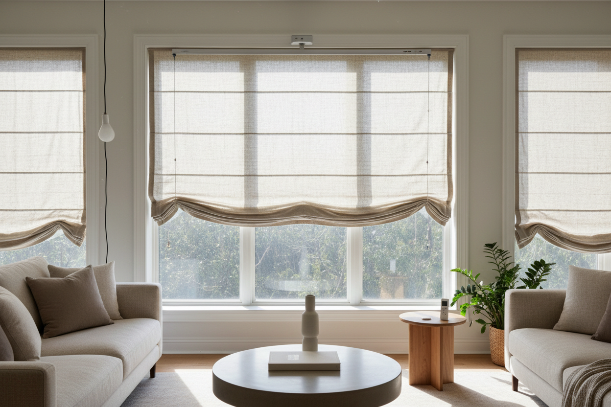 Your Smart Motor Will Ruin a Roman Shade Relaxed Style (My Fix)