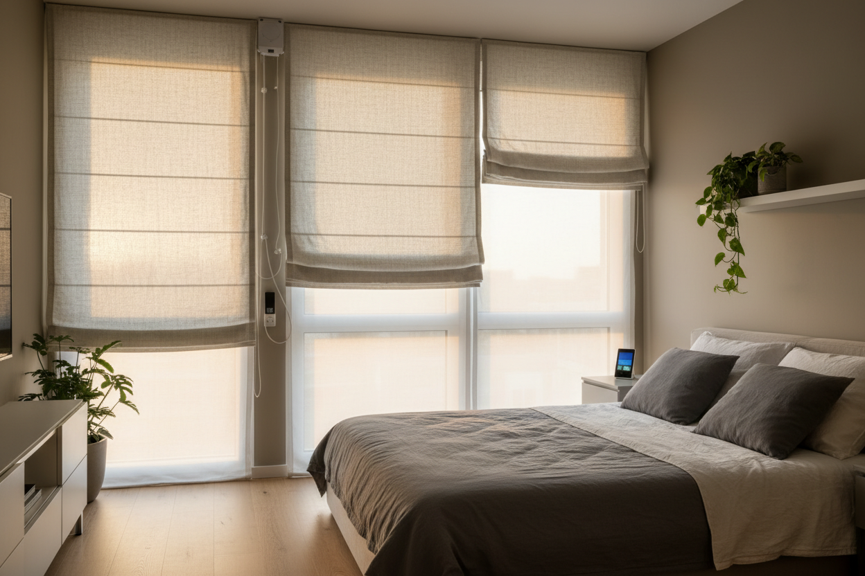 I Automated Budget Roman Shades (Here's What Broke First)