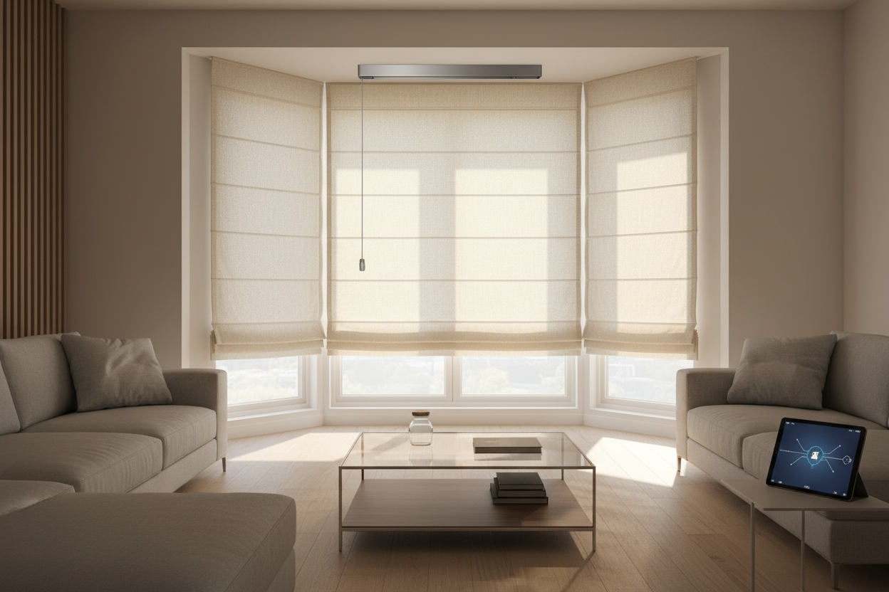 My Smart Thermostat Hated My Windows (Until Insulated Roman Blinds)