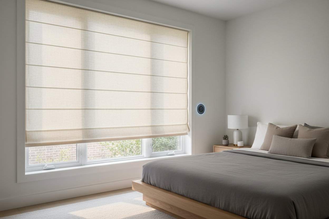 Why I Ditched Dangling Strings for a Smart Cordless Roman Shade