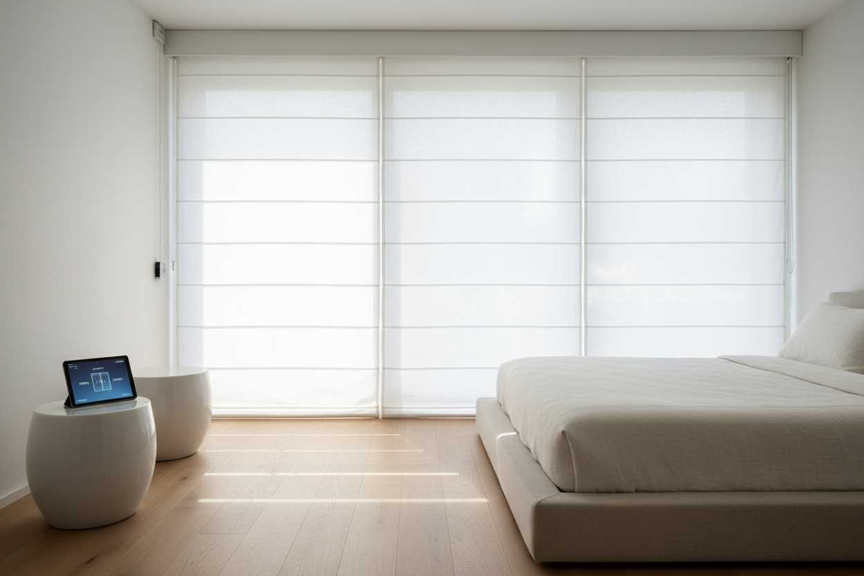 I Ruined My White Cordless Roman Shades By Actually Touching Them