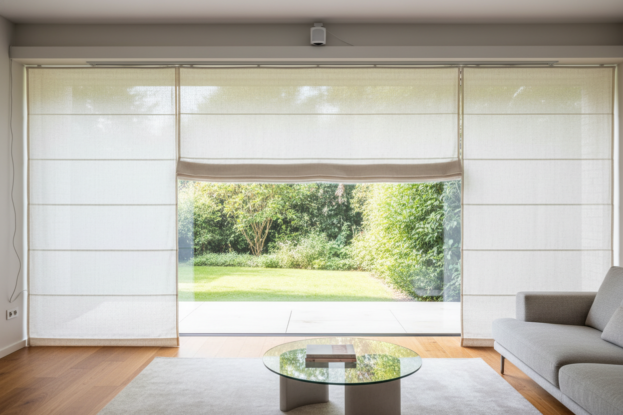 I Built DIY Roman Shades Blinds (And My Motor Hated Them)