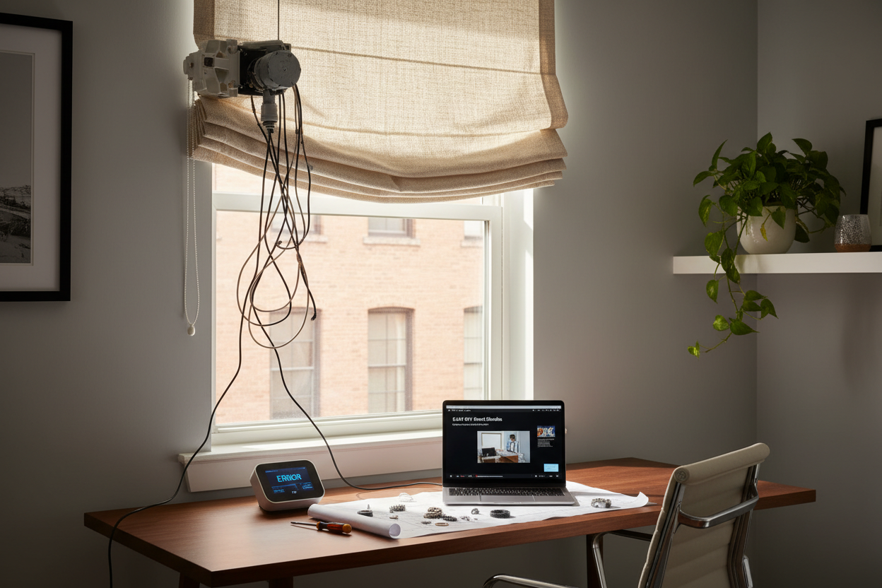 Why Retrofitting a Standard 36" Roman Shade Is a Waste of Time