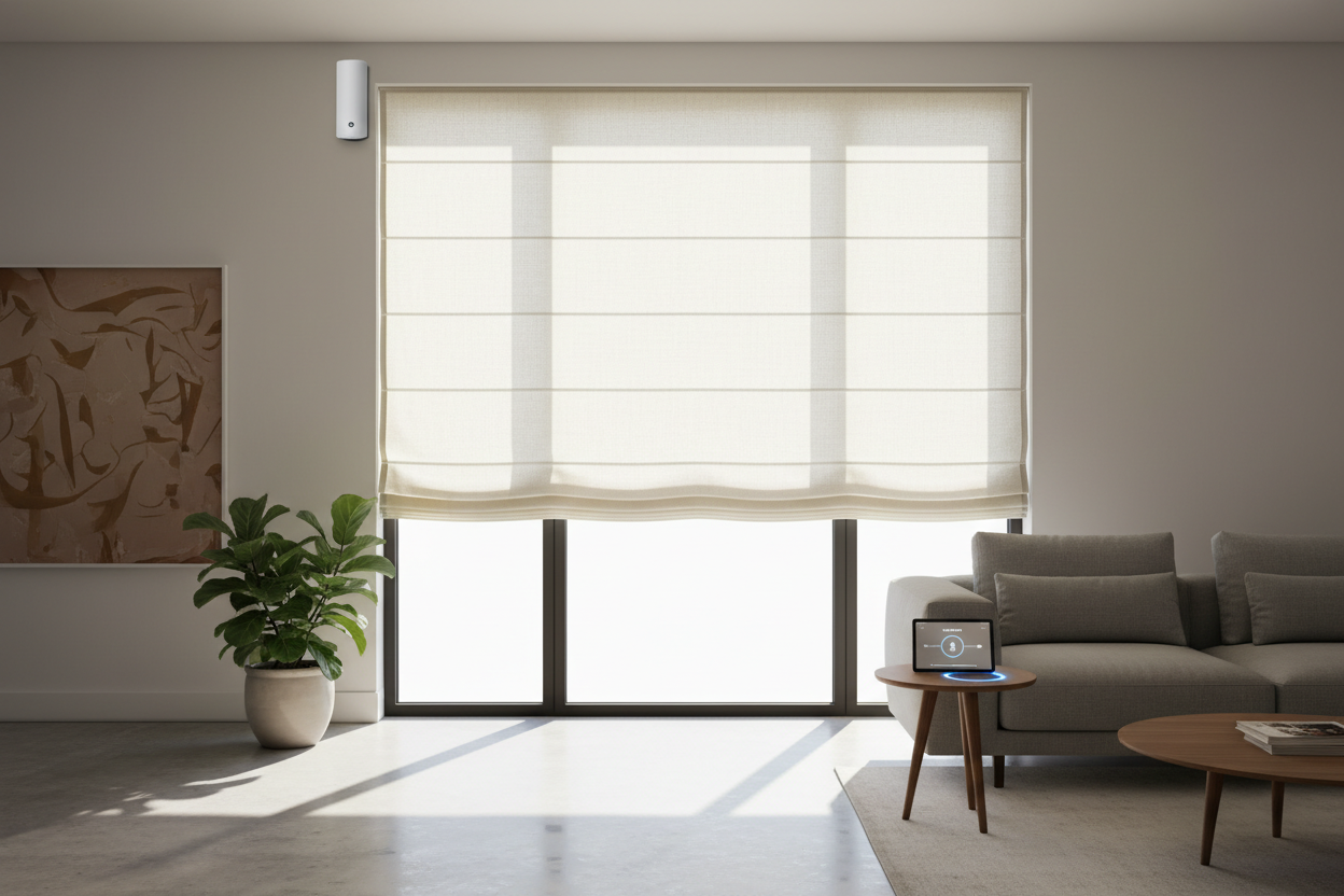 I Snapped the Cords on My 60 Inch Wide Roman Shade (Here's My Fix)