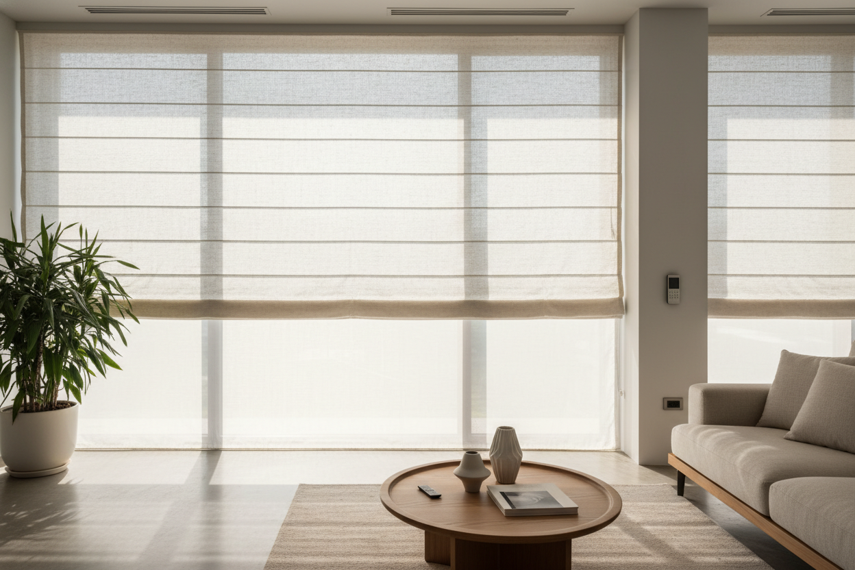 My Flipped House Demanded a 31 Inch Roman Shade (Here's Why)