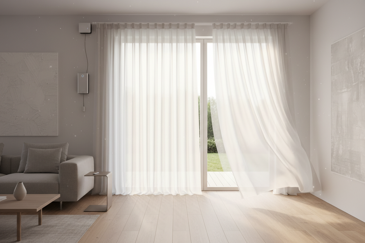 I Crammed a Smart Motor Into a 25 Inch Roman Shade (And Failed)