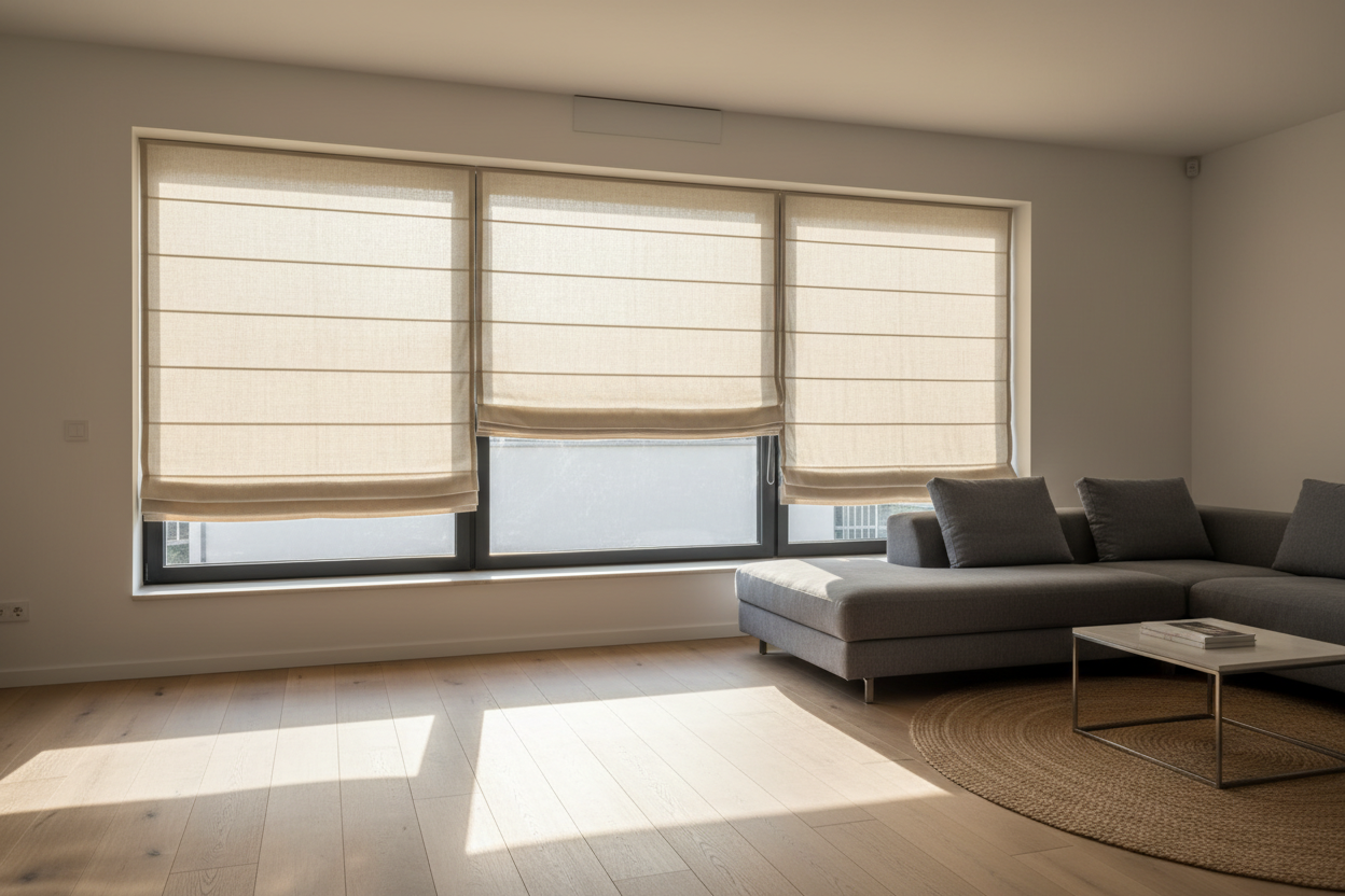 Why Smart Roman Window Blinds Look Terrible on Shallow Sills