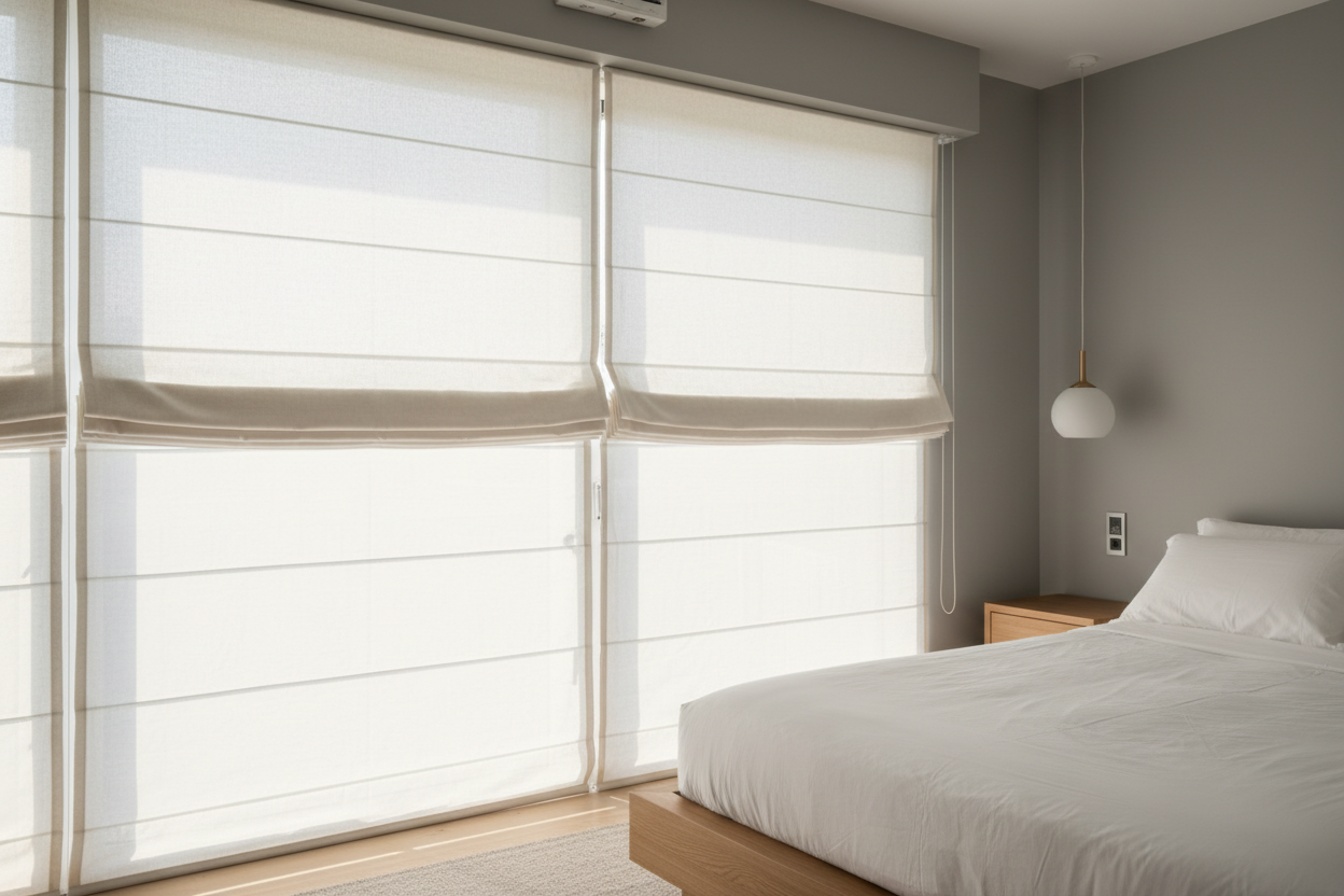 How I Clean My Washable Roman Blinds Without Frying the Motors