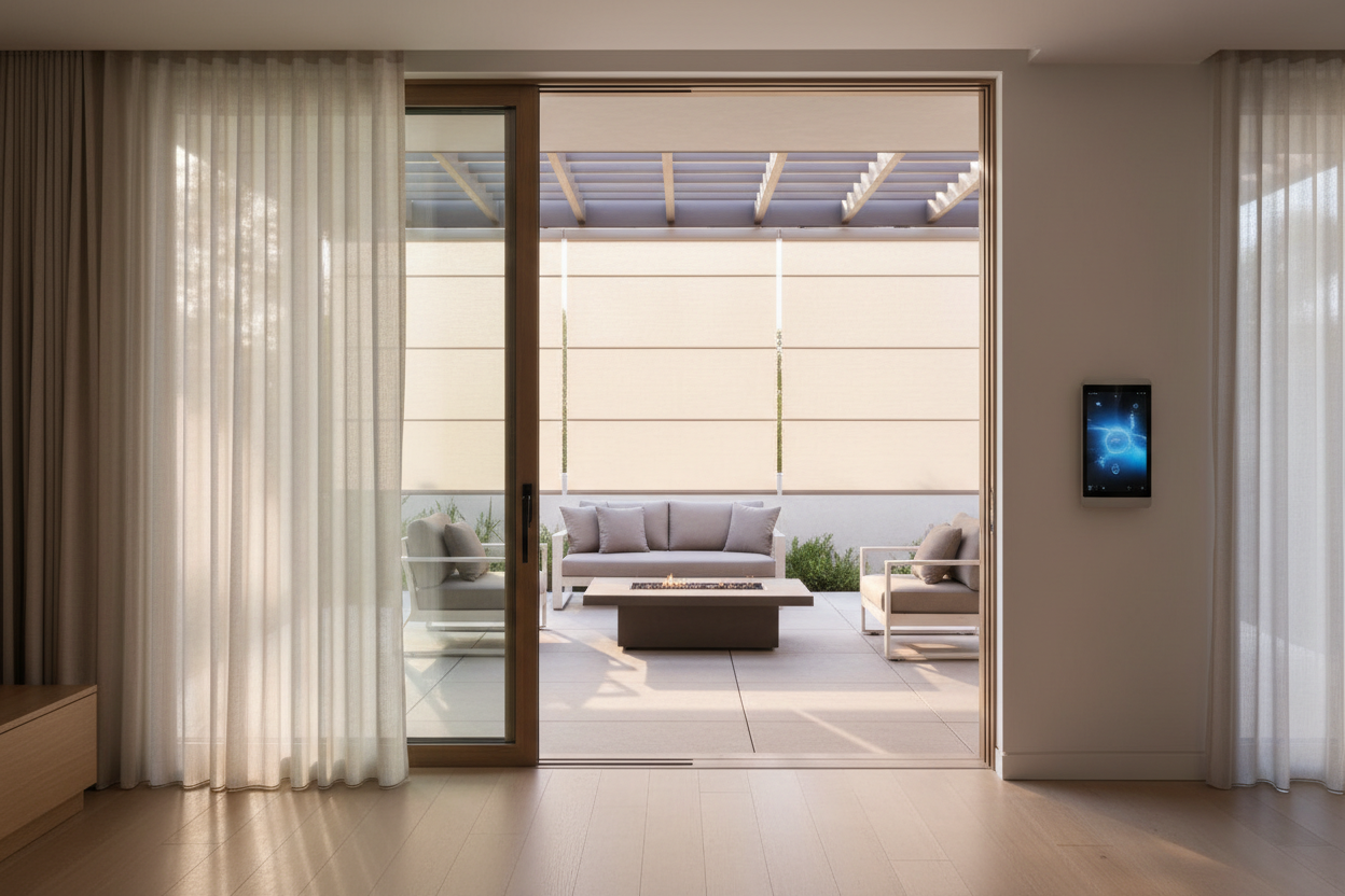 Stop Cranking by Hand: How to Automate Blinds for Outdoor Spaces