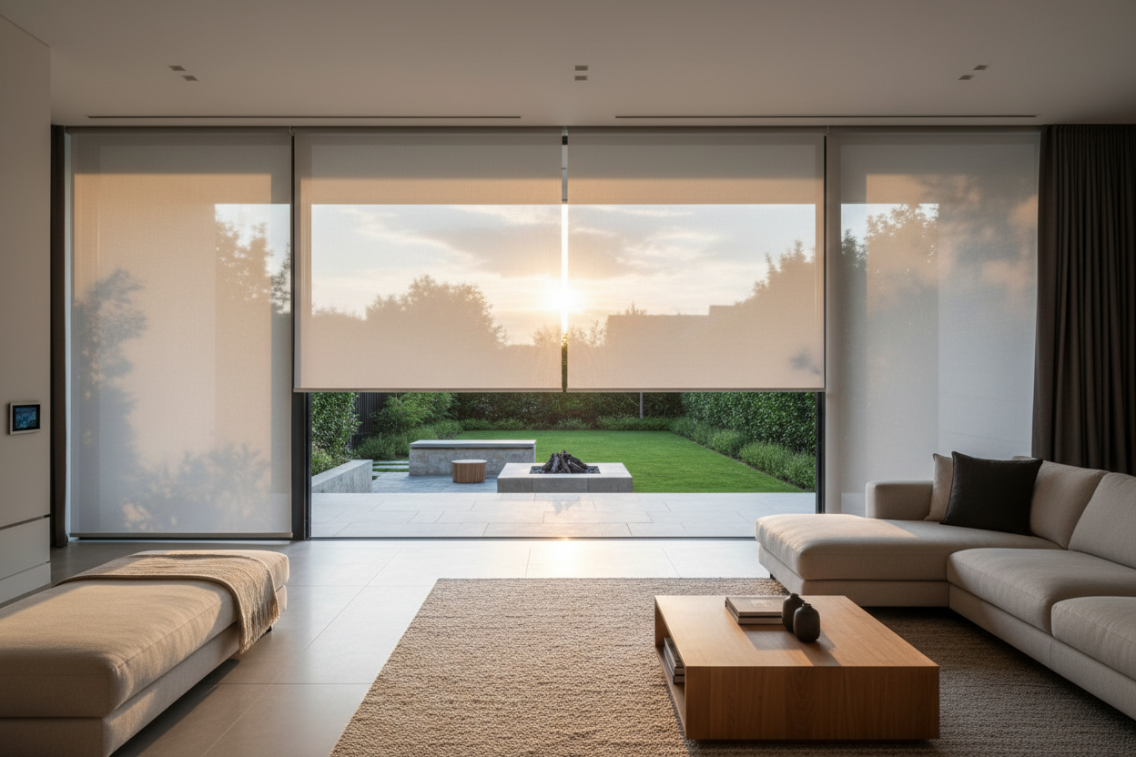 How Smart Shades for a Patio Finally Stopped My Neighbors' Snooping
