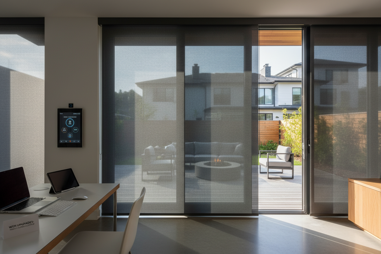 Your Neighbors Can See Your Laptop (And a Privacy Shade Outdoor Fixes It)