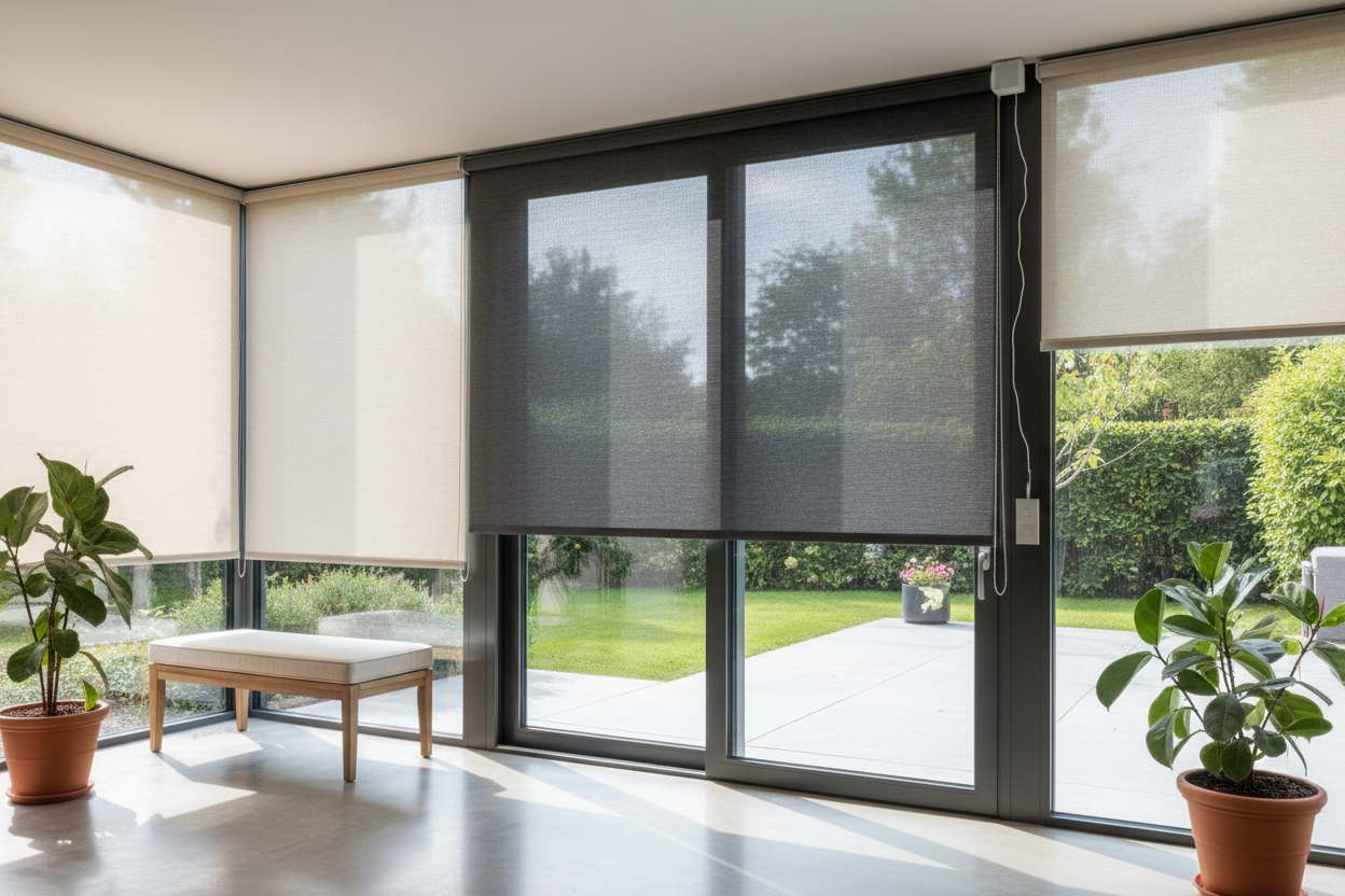 How to Sync Outdoor Pull Down Shades with a Cheap Lux Sensor