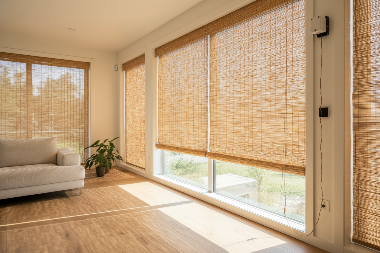 The Heavy, Crooked Truth About Automating a Woven Wood Shade