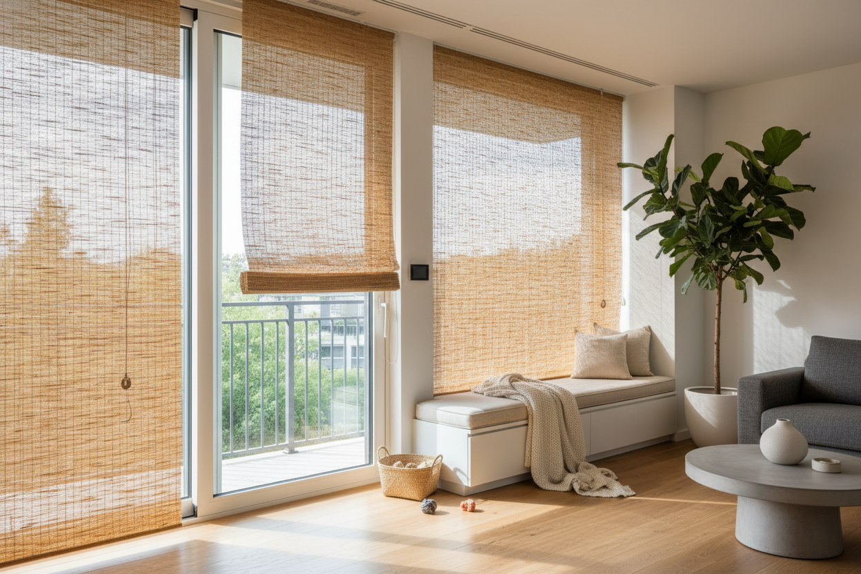 Why I Ditched Plastic Verticals for Smart Woven Wood Drapes