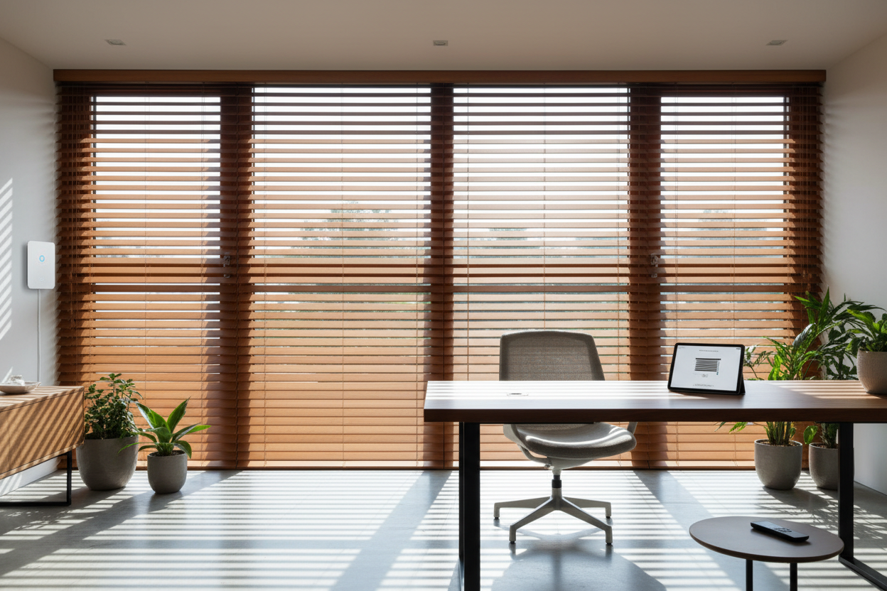 Stop Using Rollers: Why a Smart Window Shade Wood Setup Beats Fabric