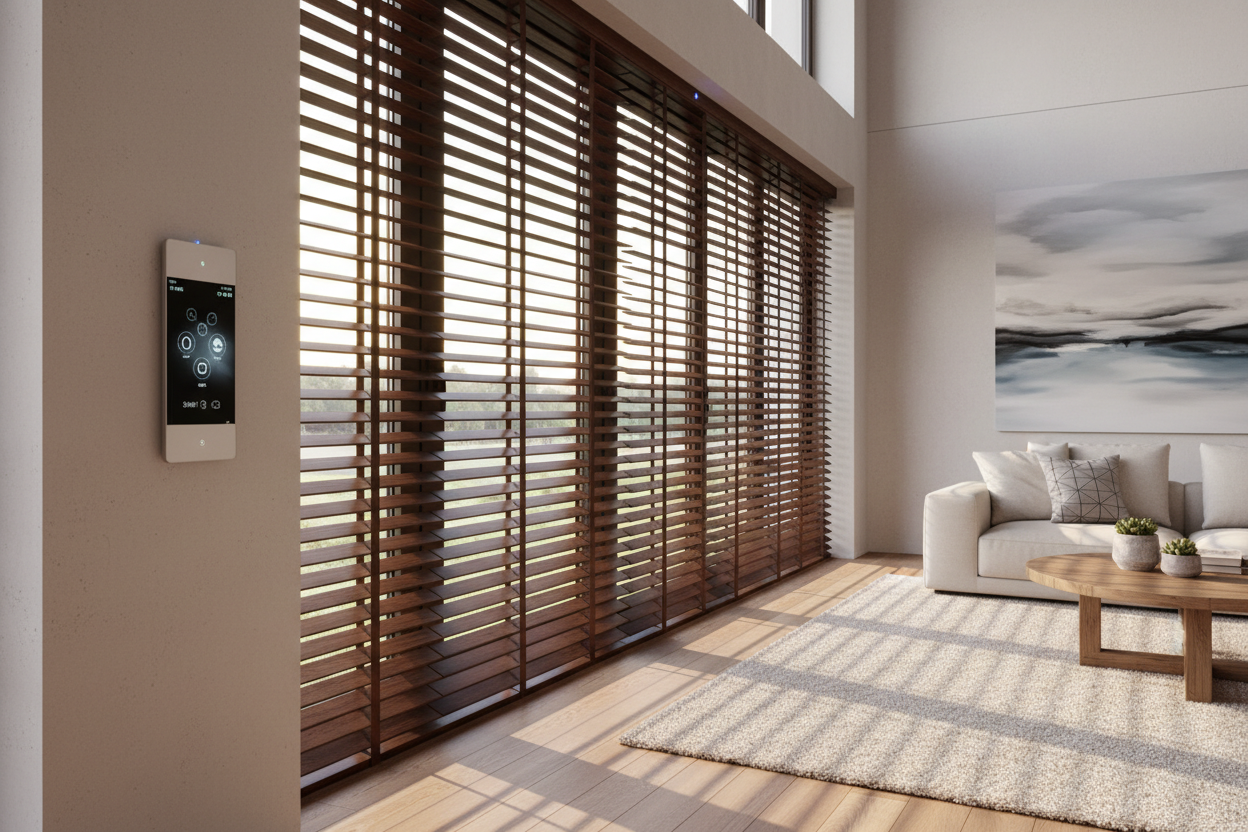 The Trick to Automating Blinds: Wooden Slats Need Tilt, Not Lift