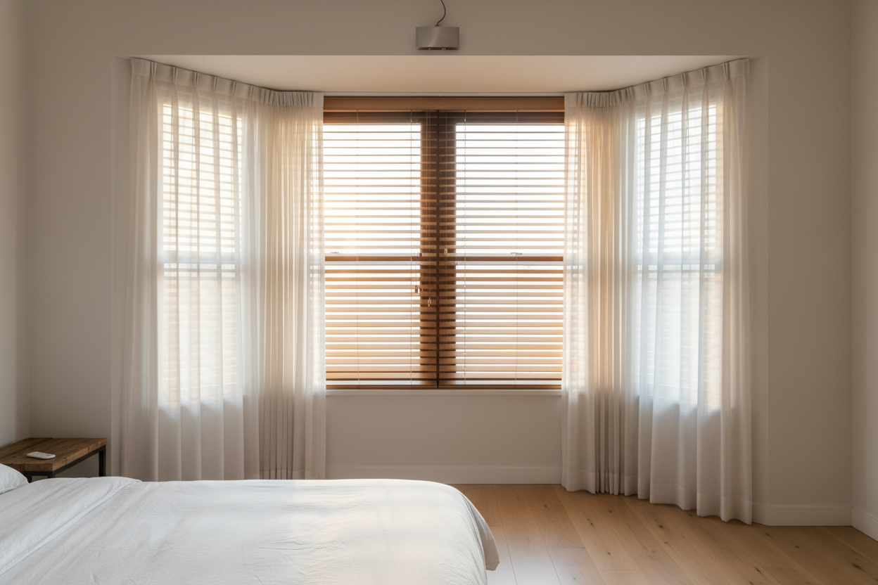 Your Windows Wooden Blinds Are Leaking Light (Here's My Fix)