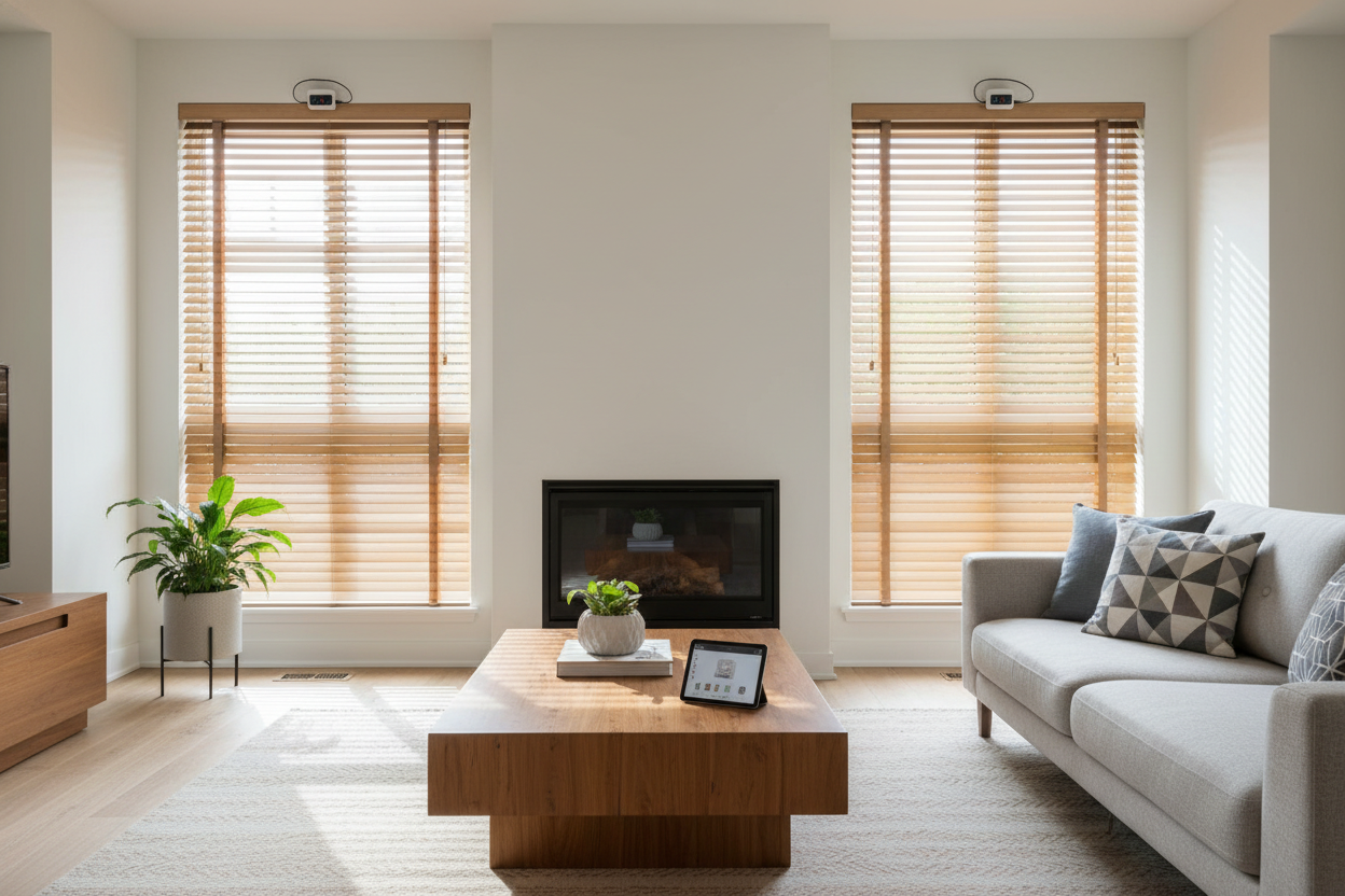 Your Smart Motors Will Look Awful Unless You Use 2 In Wood Blinds