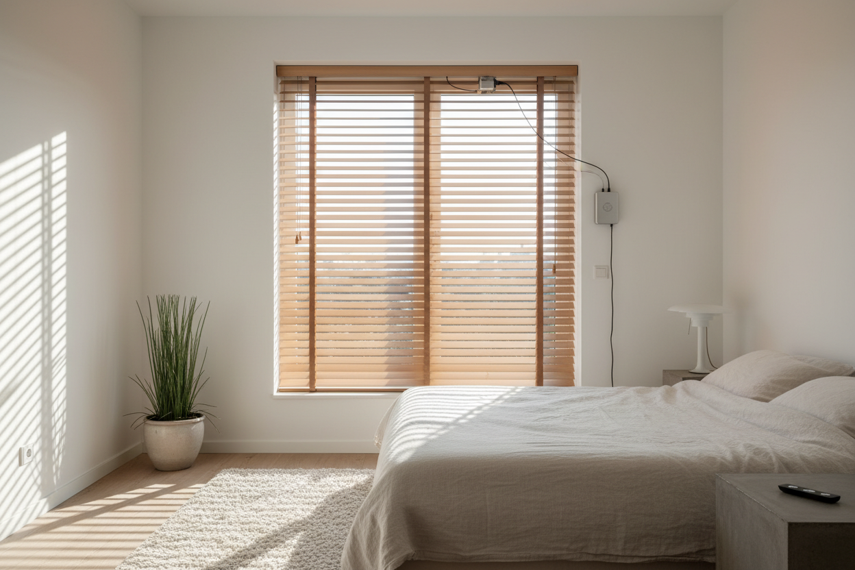 The Brutal Reality of Cramming Smart Motors Into Ikea Wooden Blinds