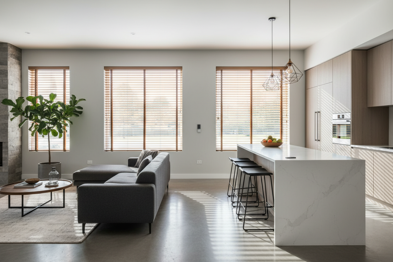 I Matched My Kitchen to the Wooden Blinds in Living Room (Mistake)