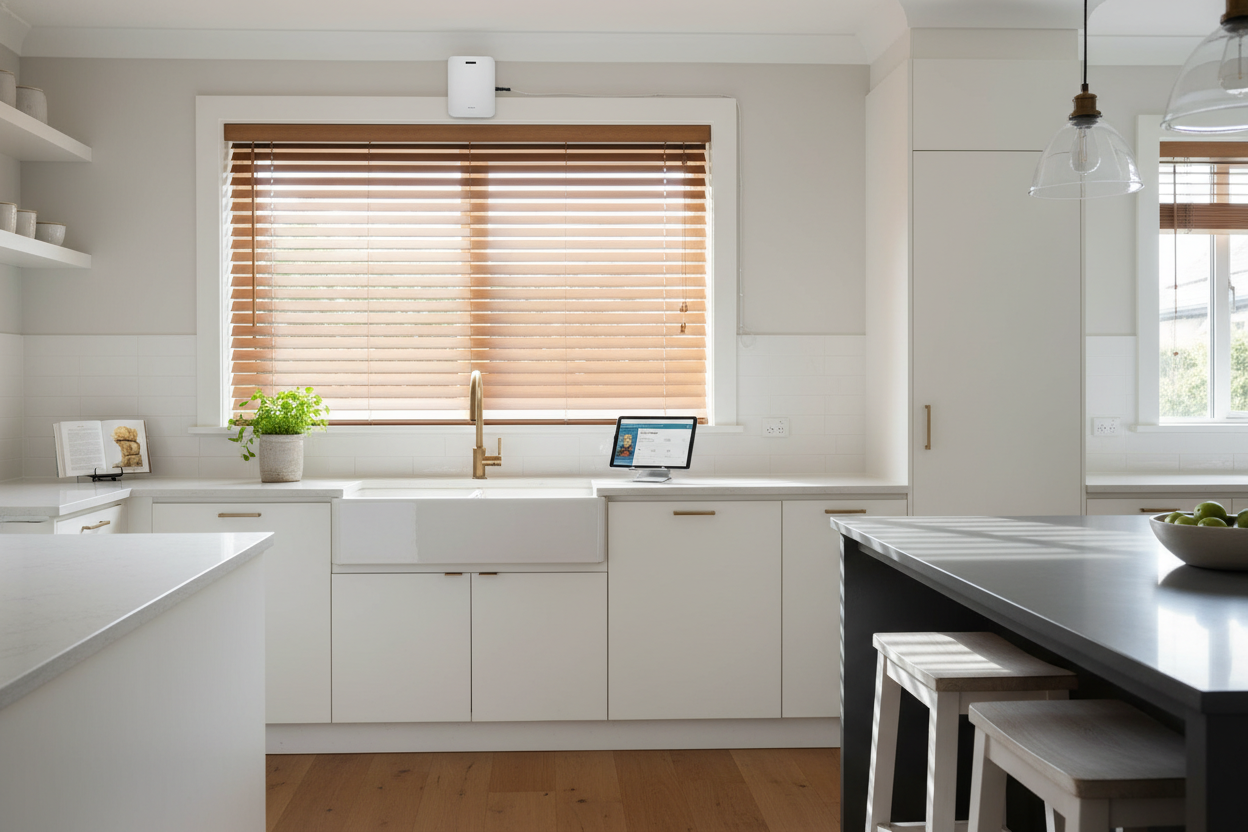 I Ruined My Real Wood Blinds for Kitchen Windows (Here's My Smart Fix)