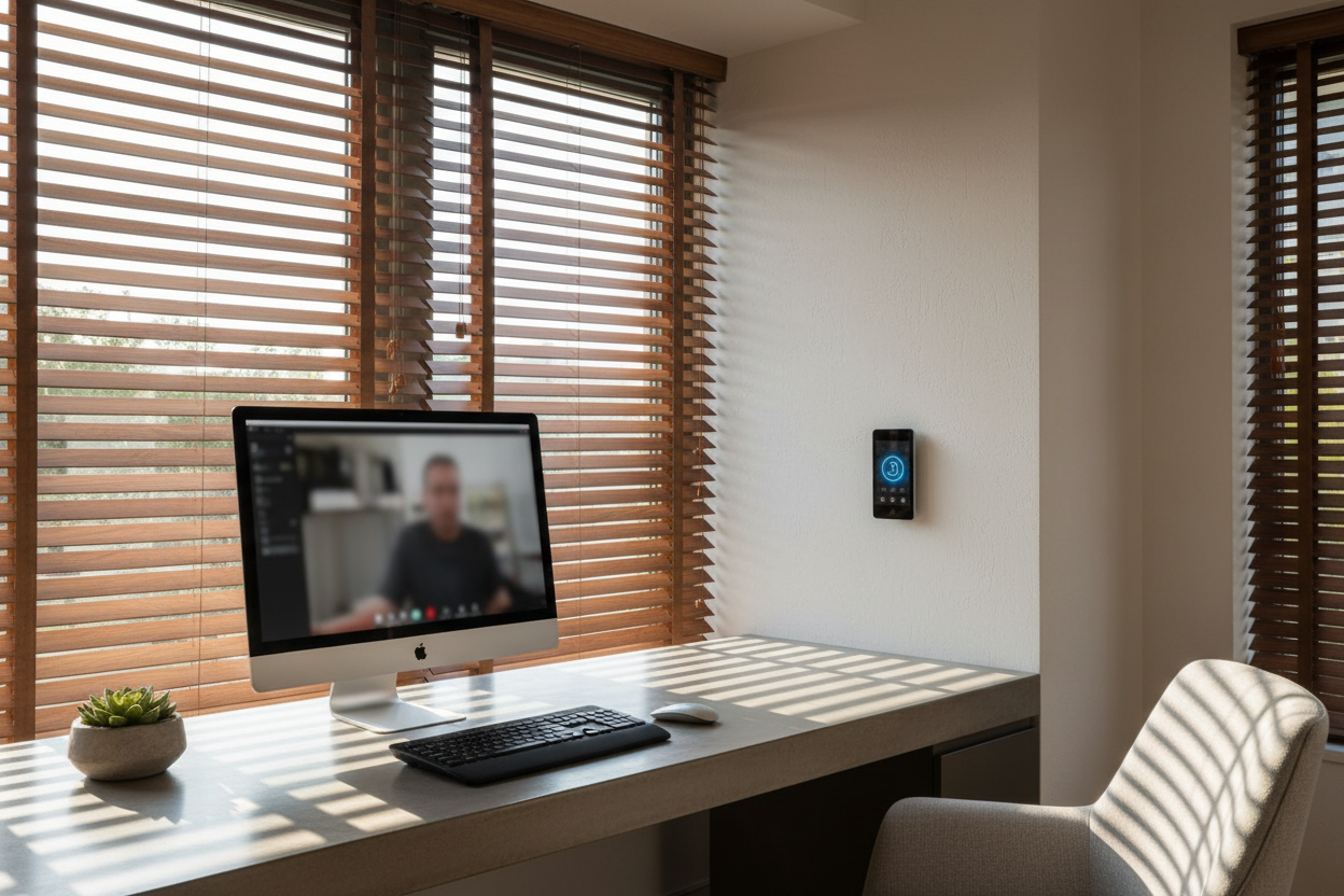 How a Smart Walnut Blind Fixed My Afternoon Zoom Lighting