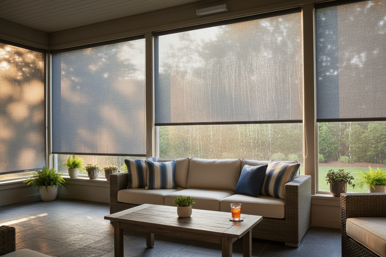 Do Waterproof Shades for Screen Porch Actually Survive Heavy Storms?