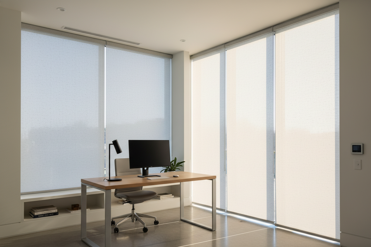 Why I Swapped My Useless Sheer Curtains for Smart Solar Shades