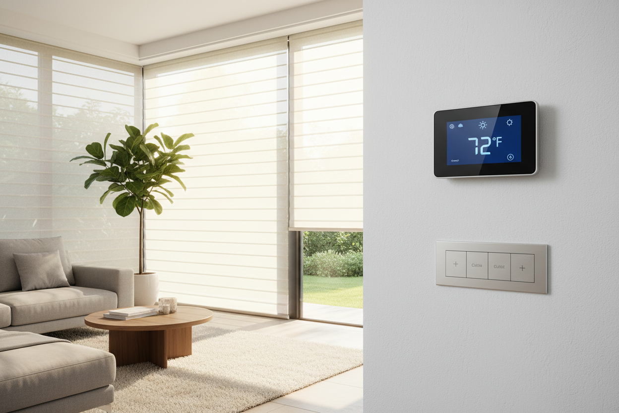Your Smart Thermostat is Failing (And Solar Blinds for Windows Fix It)