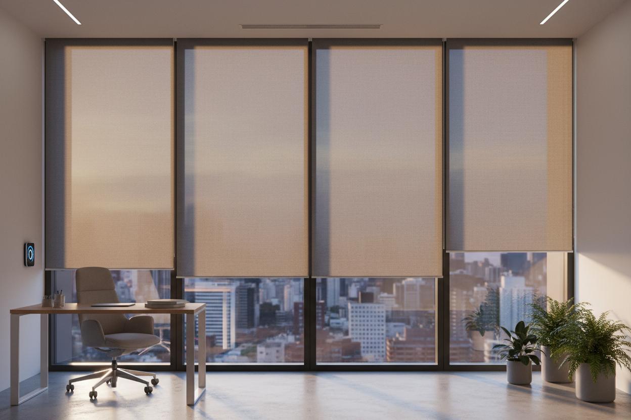 One Way Roller Shades Are Magic Until 7 PM (Here's Why)