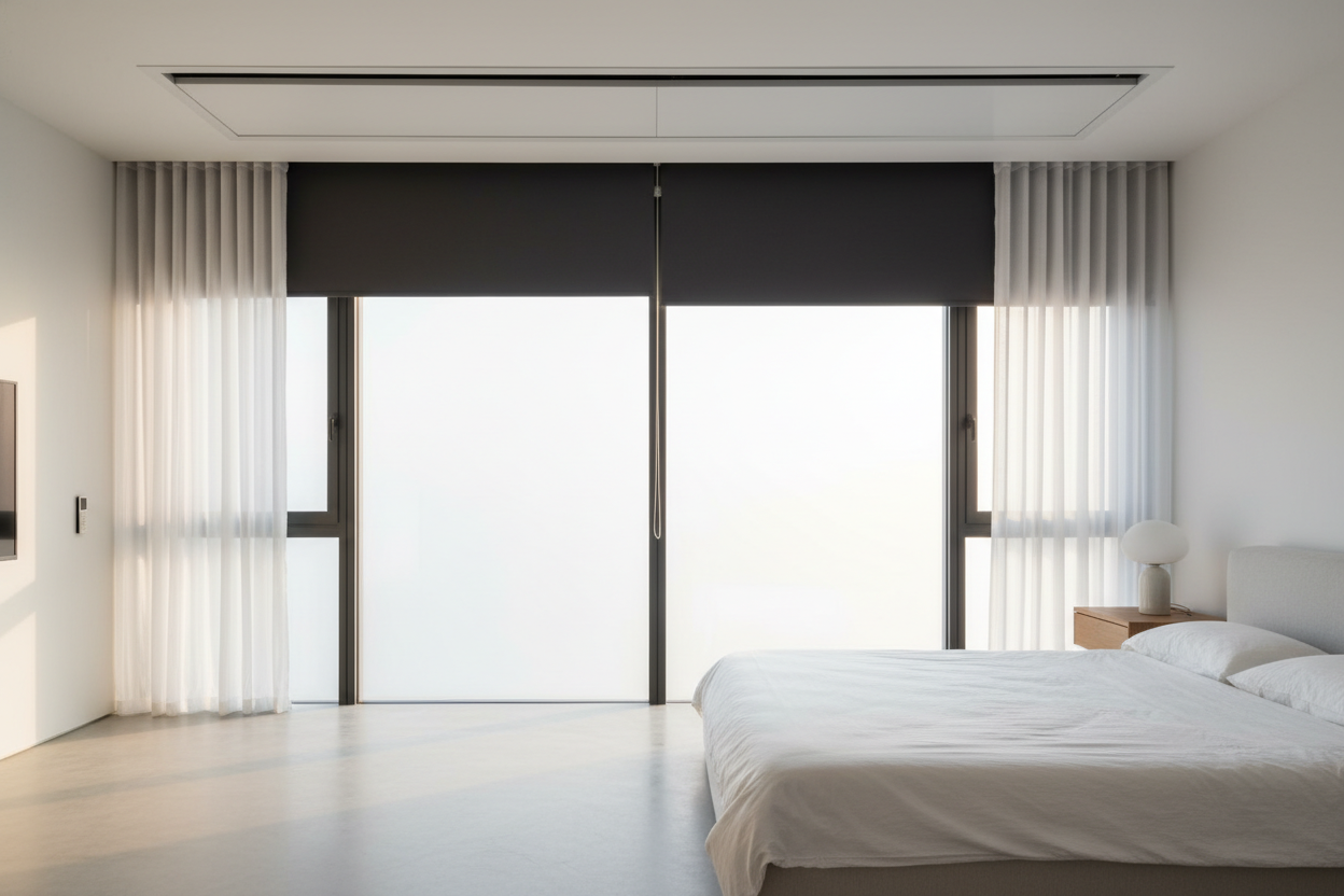 I Hid My Smart Blinds in the Ceiling With Recessed Window Shades