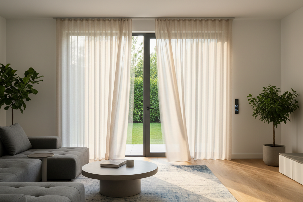 I Hated Opening My Back Door Until I Found Real Door Window Shades