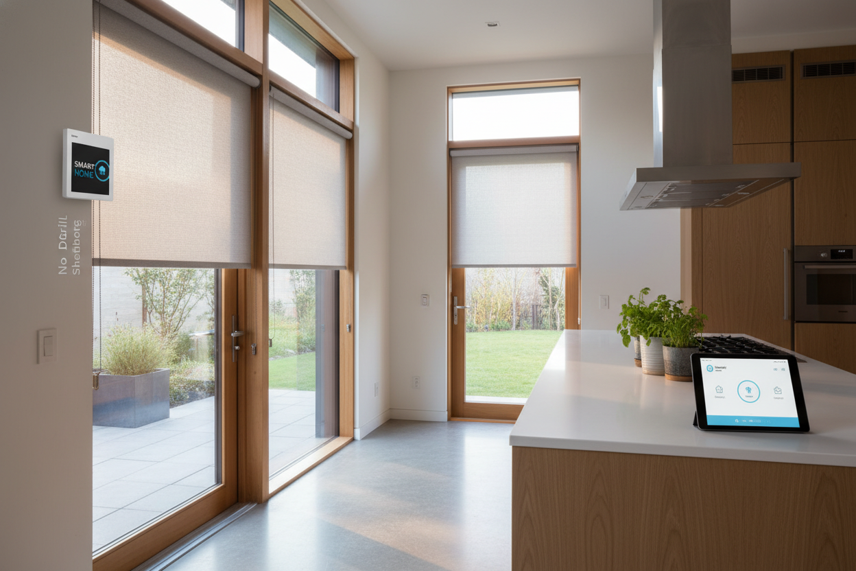 My Kitchen Was a Sauna Until I Found Shades for Screen Doors