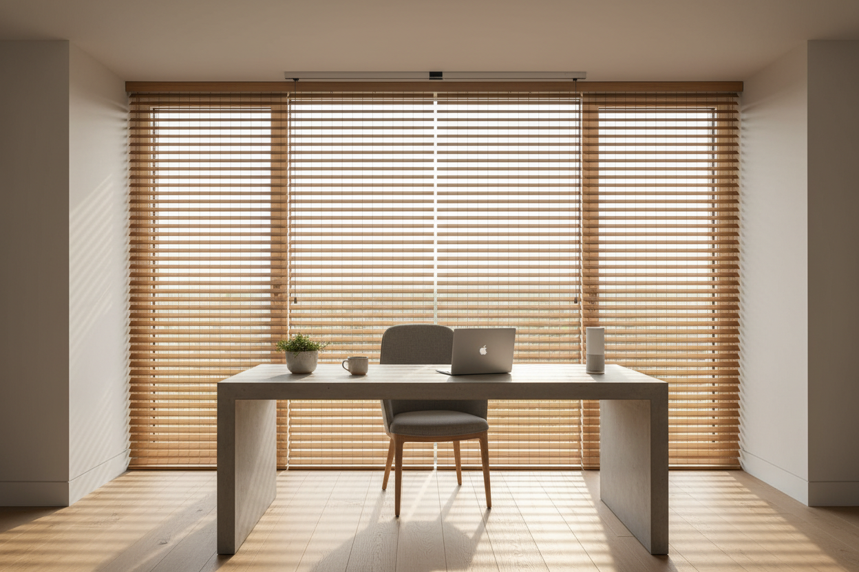 Stop Pulling Strings: The Best Cordless Bamboo Shades Are Smart