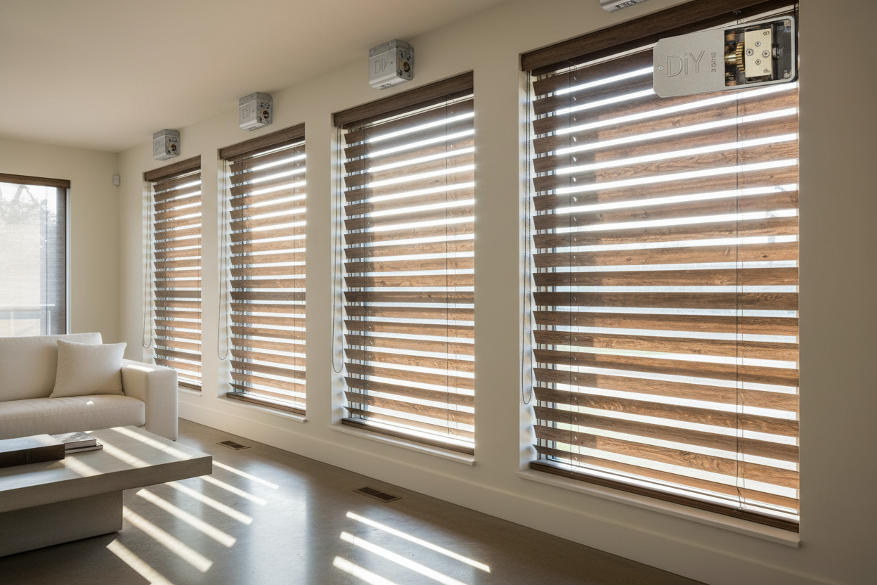 My Distressed Wood Blinds Ate 3 Smart Motors Before I Found This Fix