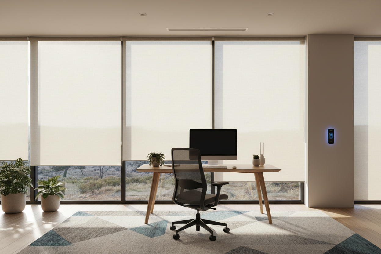 My Glare Was Brutal Until I Automated My House Window Sun Shade