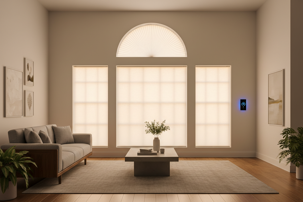 How I Found a Palladian Window Shade That Doesn't Ruin the Arch