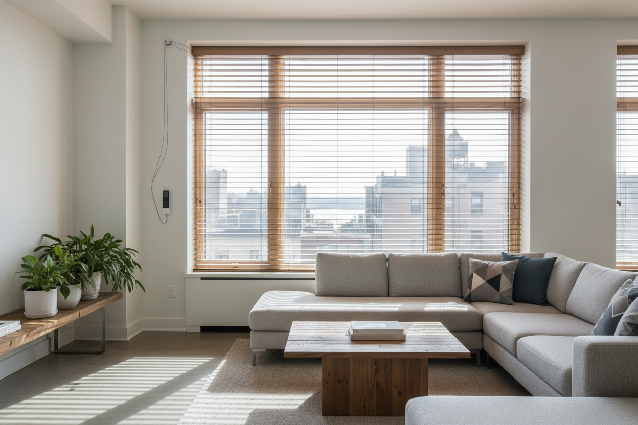 How I Automated Wood Blinds NYC Co-Ops Usually Reject