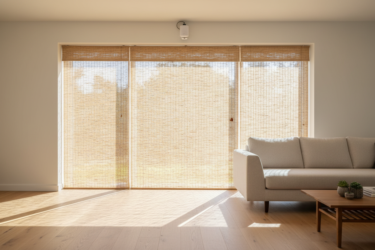 I Automated Budget Blinds Woven Wood Shades (And Saved $800)