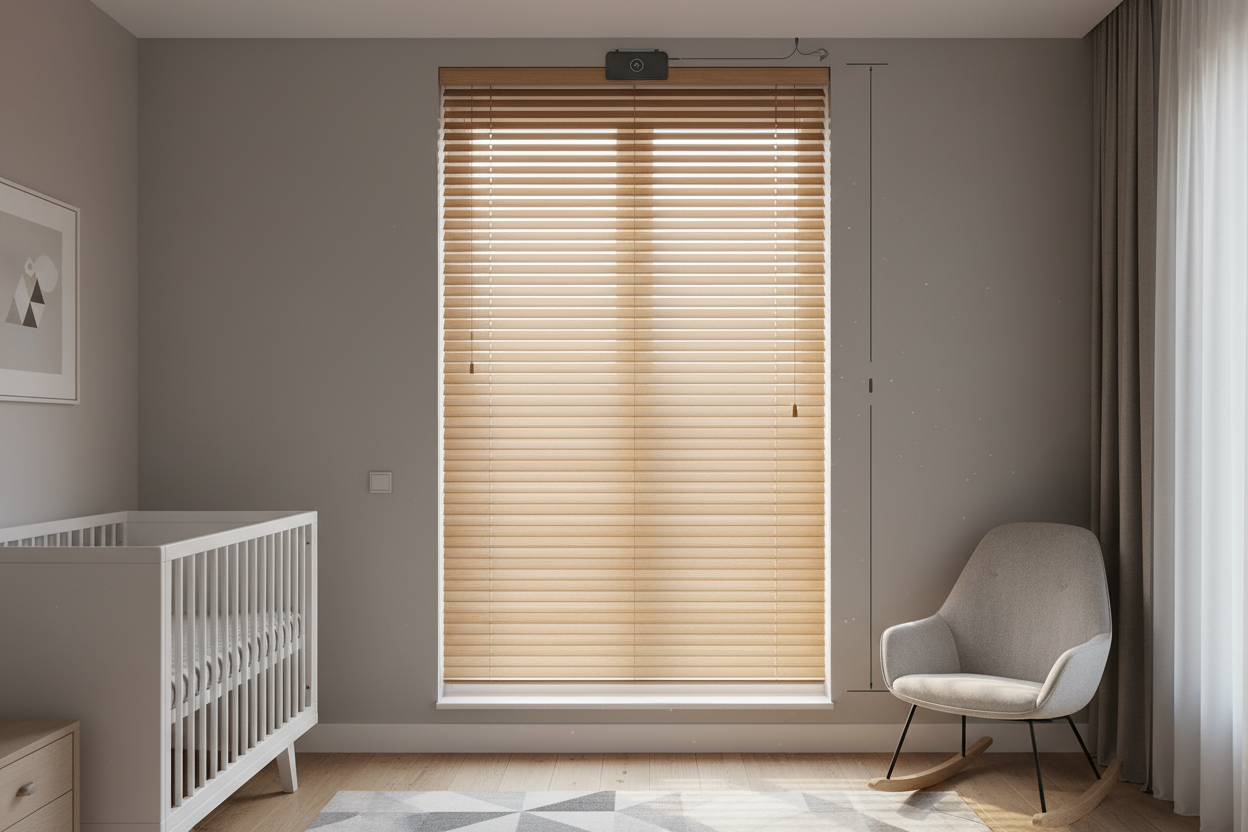 Will Smart Motors Fit Inside Narrow 27 x 72 Faux Wood Blinds?
