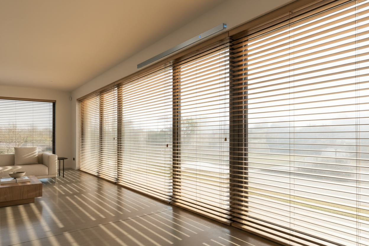 Your 84 Inch Blinds Are Bowing (And Smart Motors Actually Fix It)