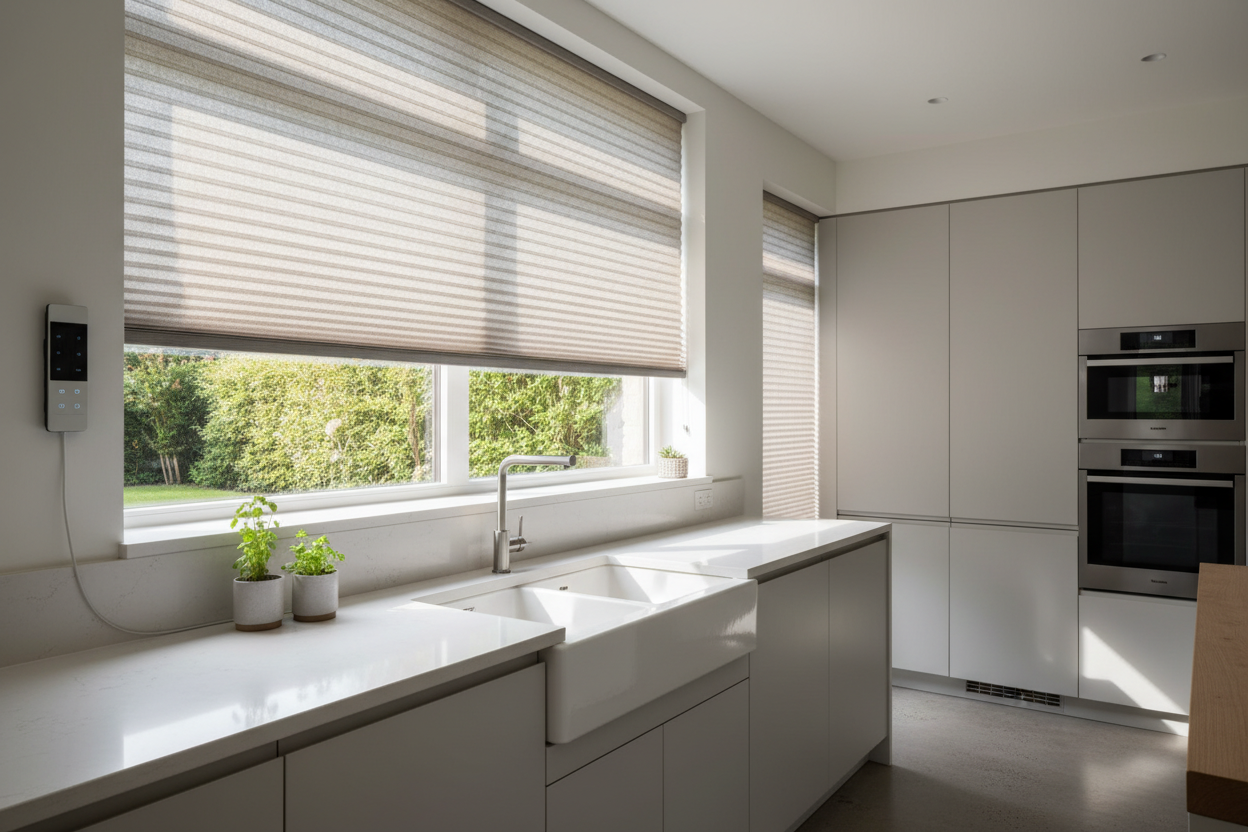 Why I Finally Automated the 59 Inch Blinds Over My Kitchen Sink