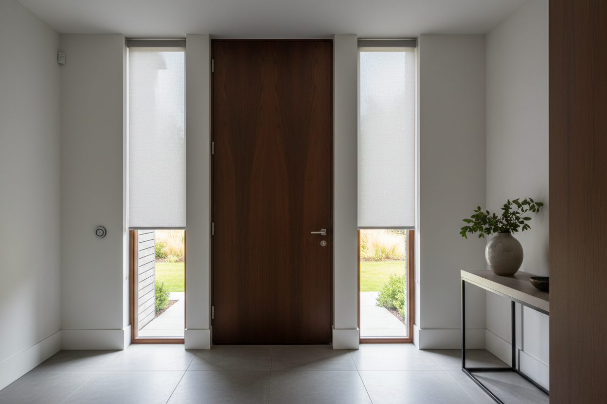 I Finally Found Smart 9 x 72 blinds That Fit My Narrow Sidelights