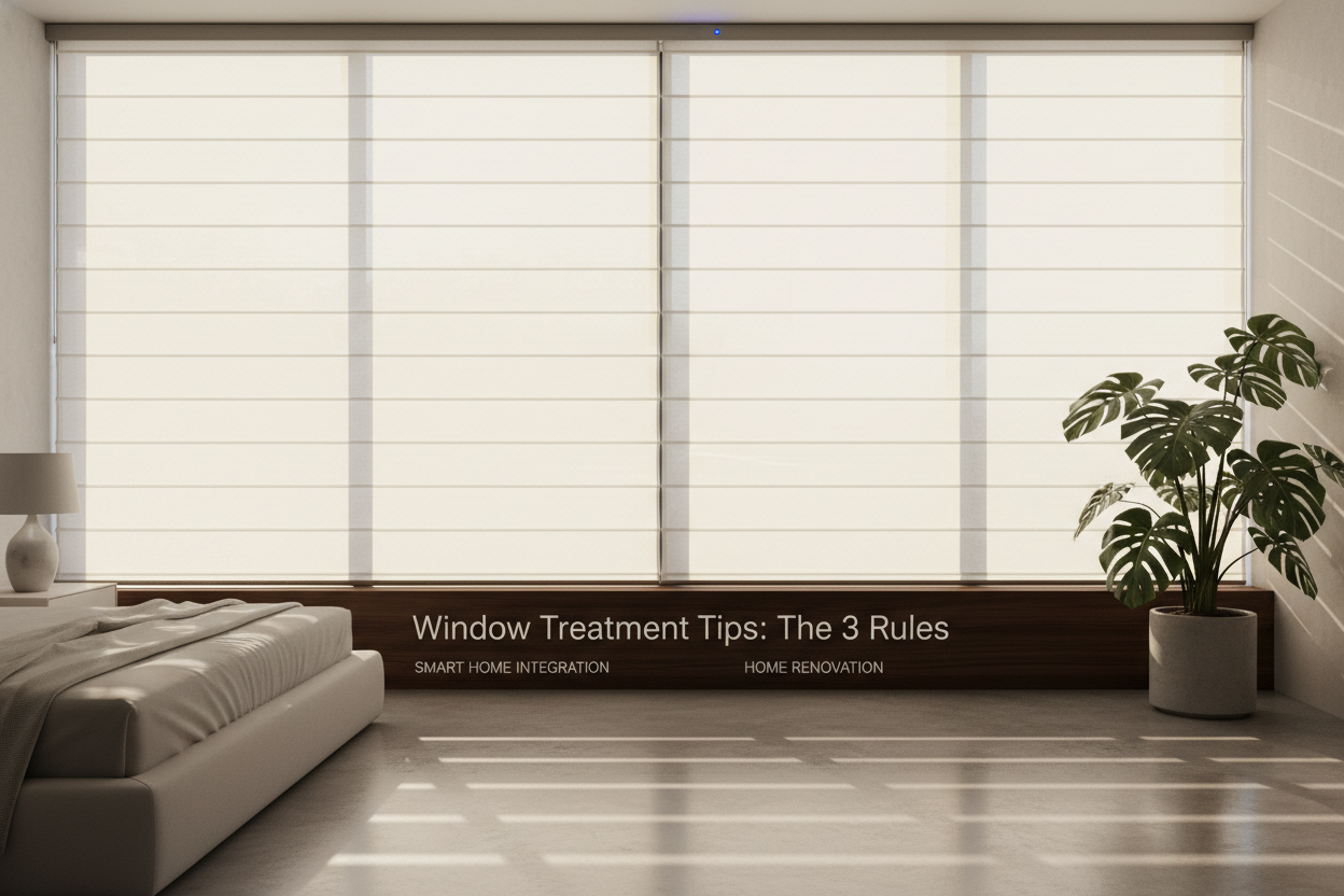 The 3 rules for installing heavy blinds 6ft wide without sagging