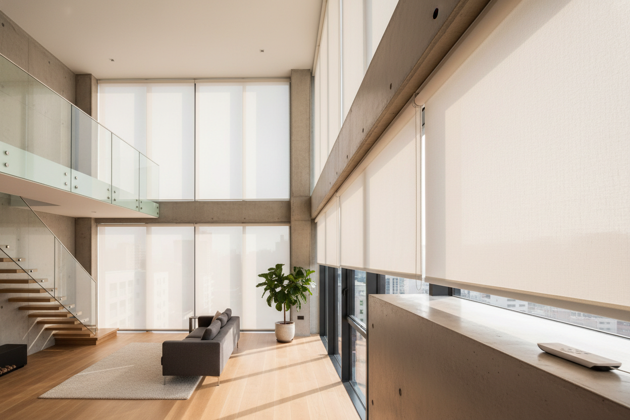 I Retired My 10-Foot Wand After Automating My High Ceiling Window Blinds