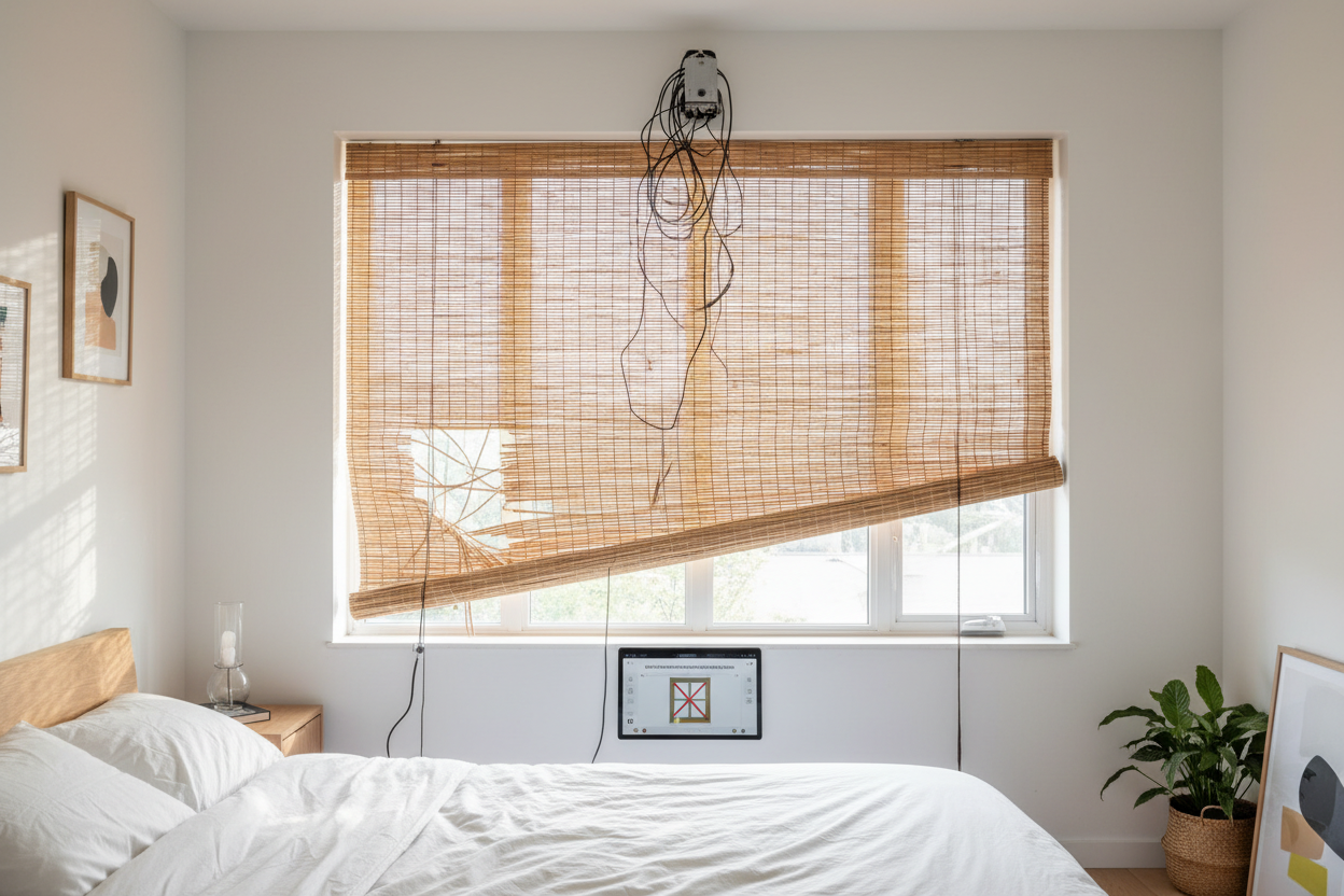 Why Automating Natural Reed Window Blinds Is a Terrible Idea